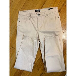 Buffalo David Bitton Daily Light Pink Jeans Sz 6/28 Mid-Rise